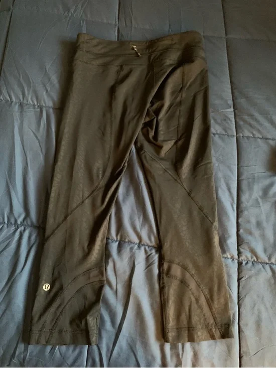 lululemon athletica Pace Rival Crop Leggings size 6 - Picture 2 of 8